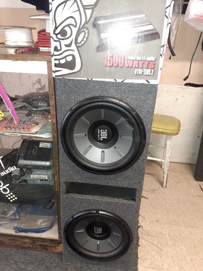 Hard Hitting 2021 .. 12s And Class D Amp High Wattage