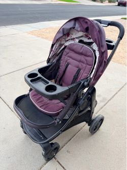 Graco Modes Nest Travel System Purple Stroller Model (contact info removed)