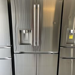 LG Counter-Depth MAX with Zero Clearance 3-Door French Door Refrigerator