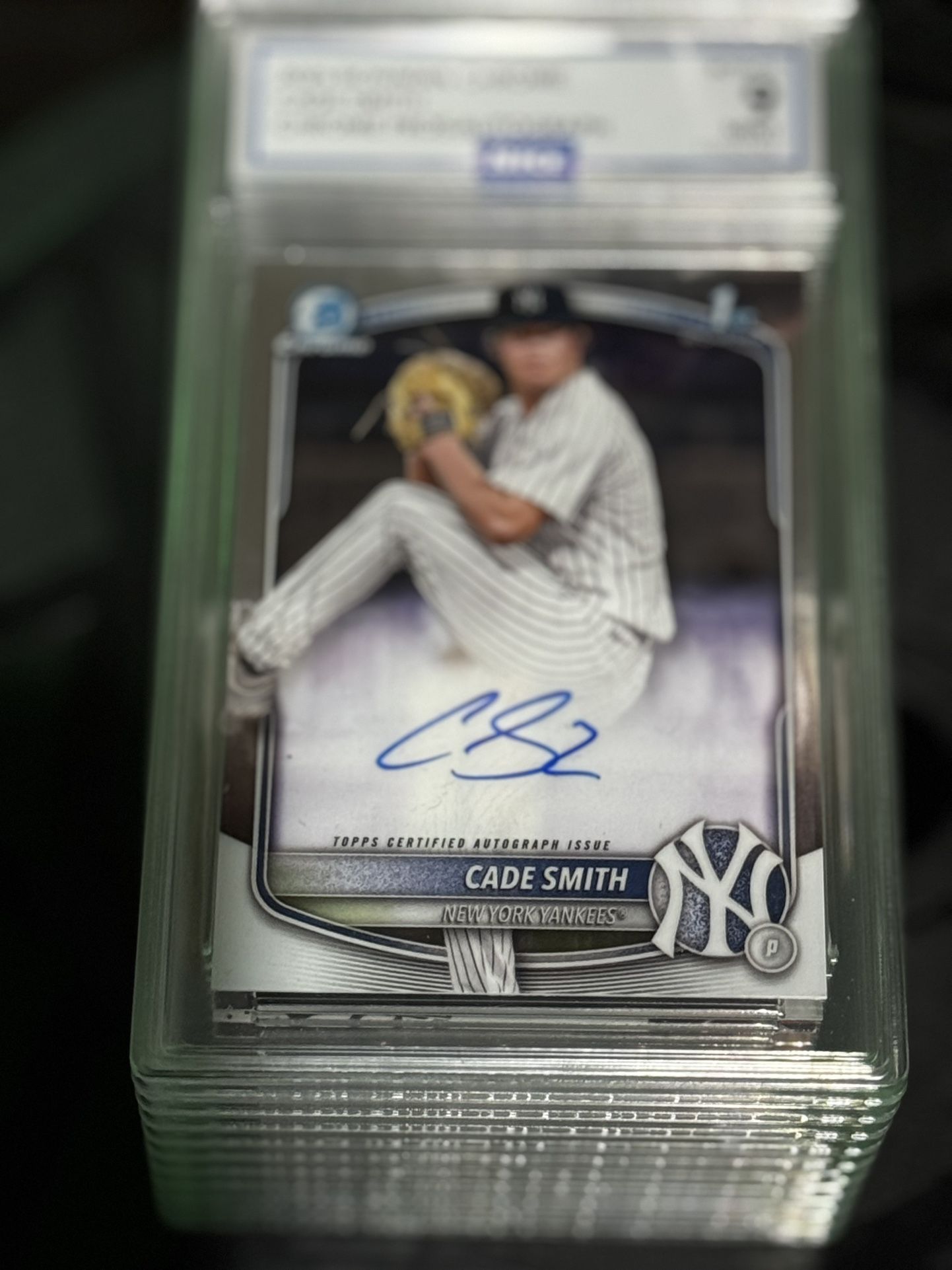 Yankees Auto And Graded 9