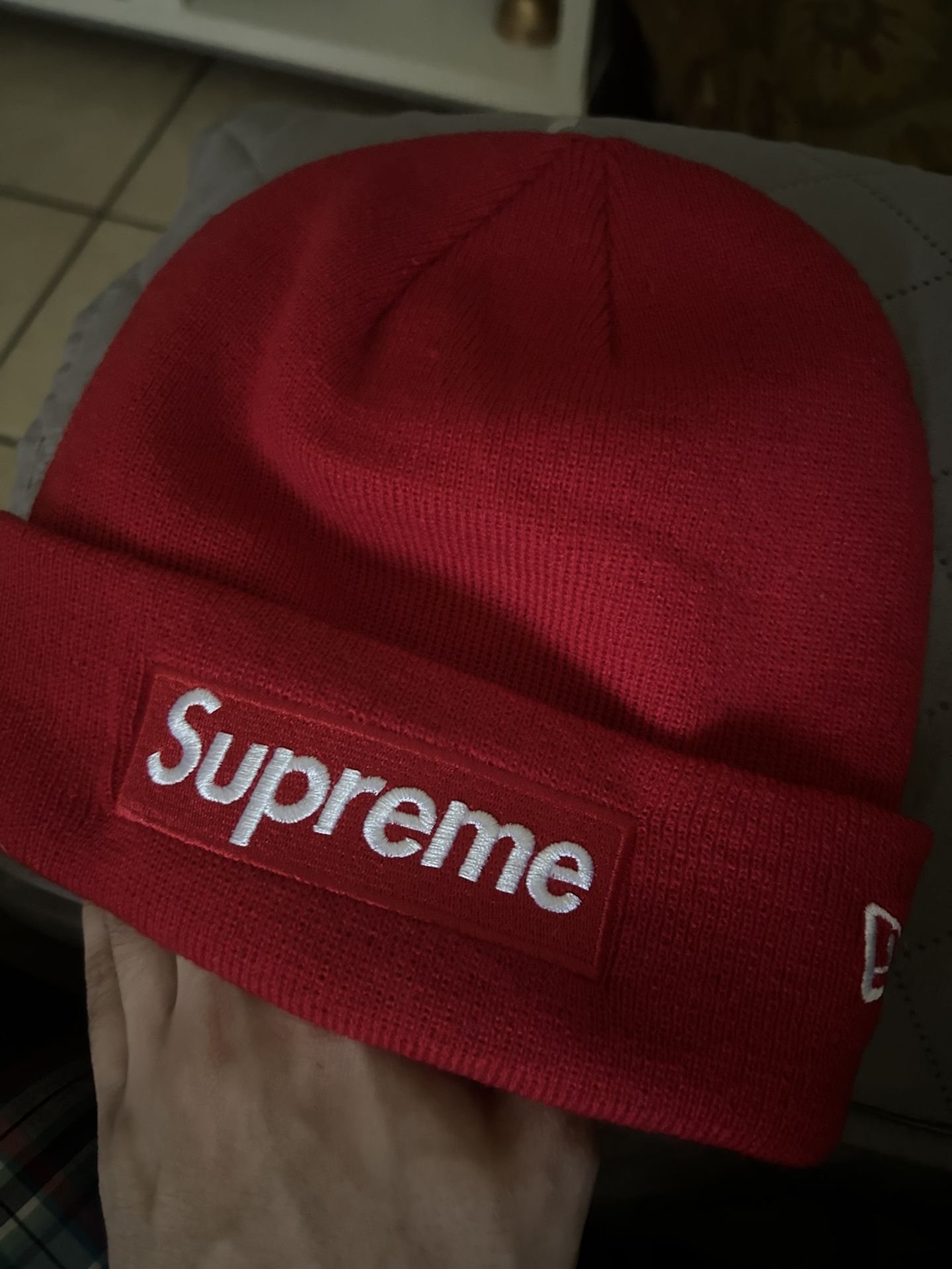 Supreme New Era Box Logo Beanie