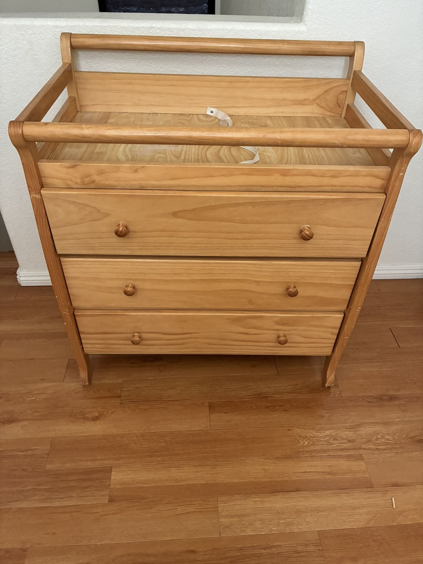 Changing Table With Drawers