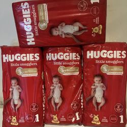 Huggies Little Snugglers Diapers Size 1 Jumbo Pack