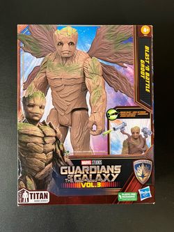 Marvel: Guardians Of The Galaxy- Blast 'n Battle Groot - Titan Hero Series New