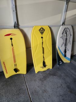 Boogie Boards ,  High End brand Boogie Boards All 3 for $60 plus im throwing in for free USDivers fins, snorkel and mask