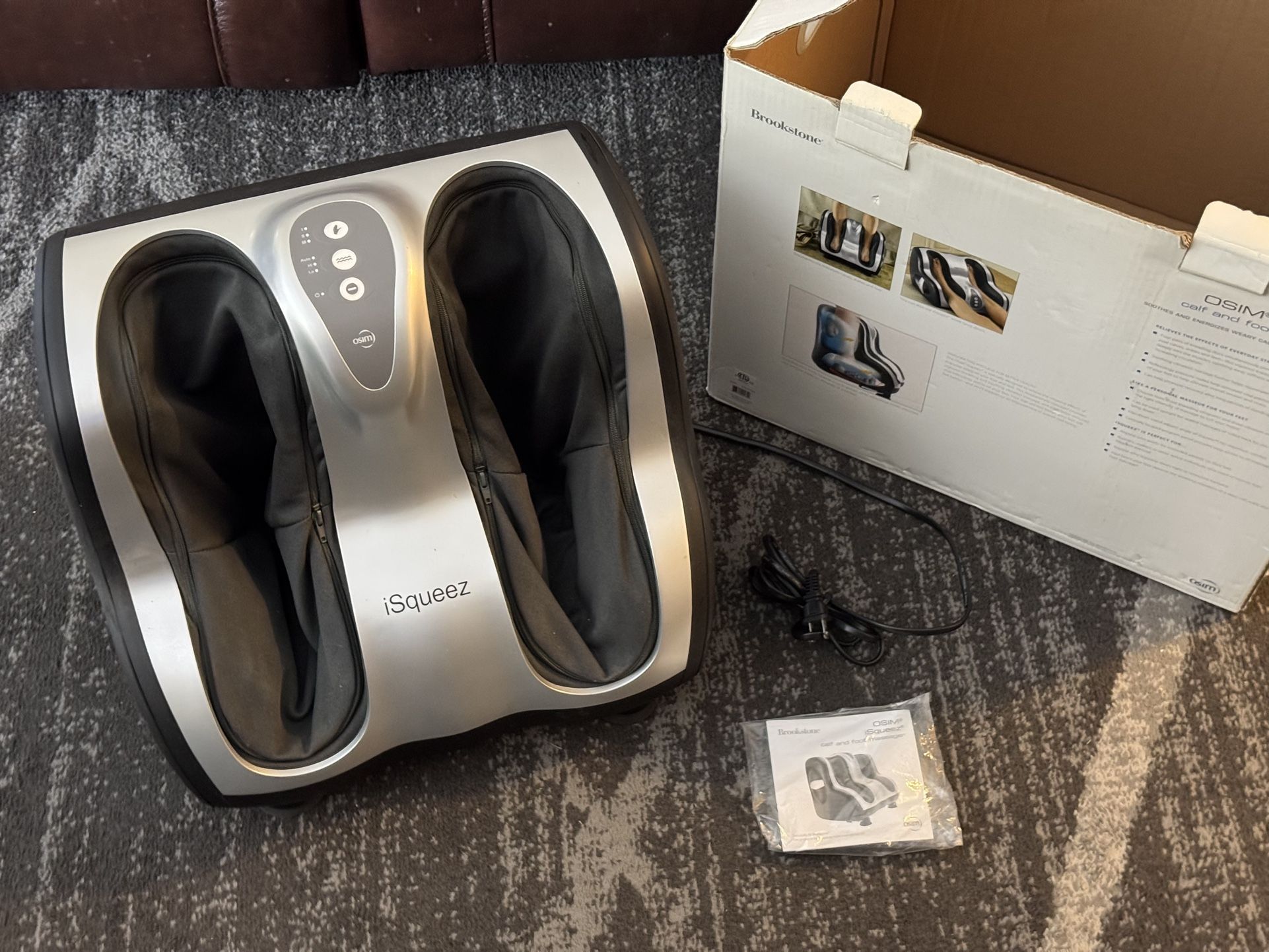 iSqueez Calf And Foot Massager