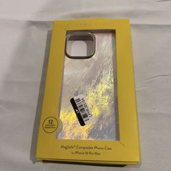 Kendra Scott MagSafe iPhone 16 Pro Max Case and iPhone Pro Max Case Iridescent 12 ft Drop Both Units Available
