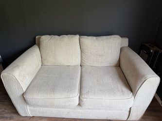 off white 2 seater couch