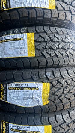245 70 16 new tires