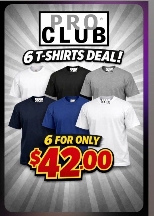 6 Pro Club X $42 BUCKS