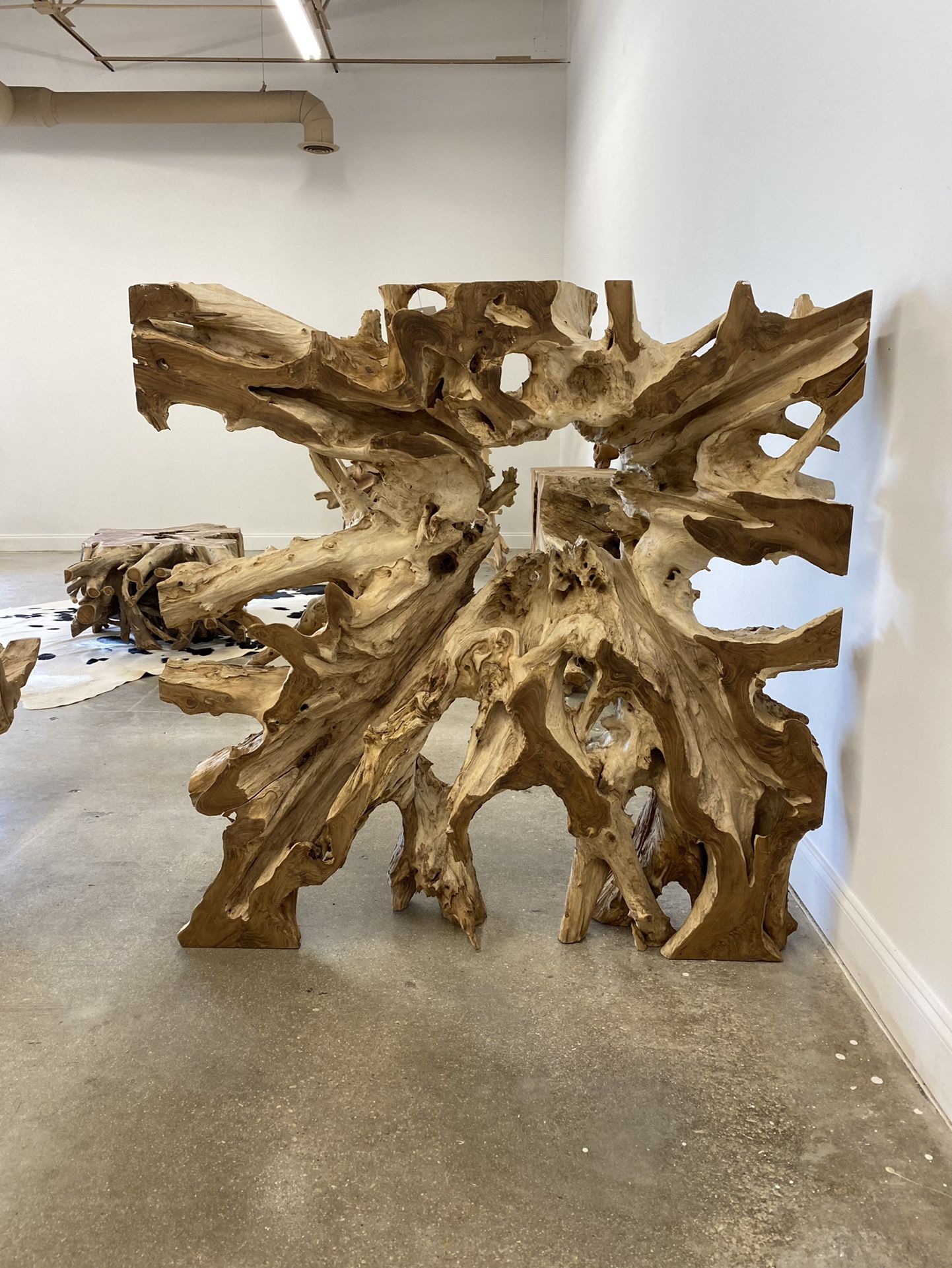 *** Gorgeous Solid Teak Wood Screen Decor Art