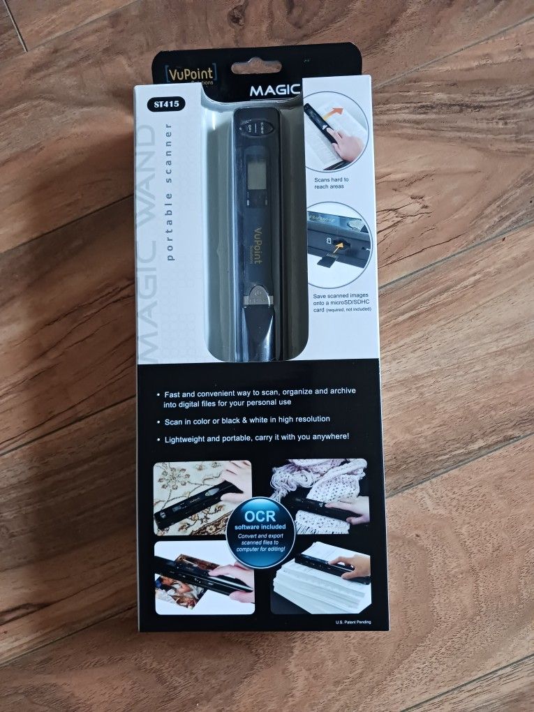 Magic Wand Portable Scanner