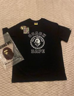 BAPE x Coach Collaboration T-Shirt Black