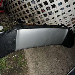 Sleek Bumper With Small Attached Mini Grill