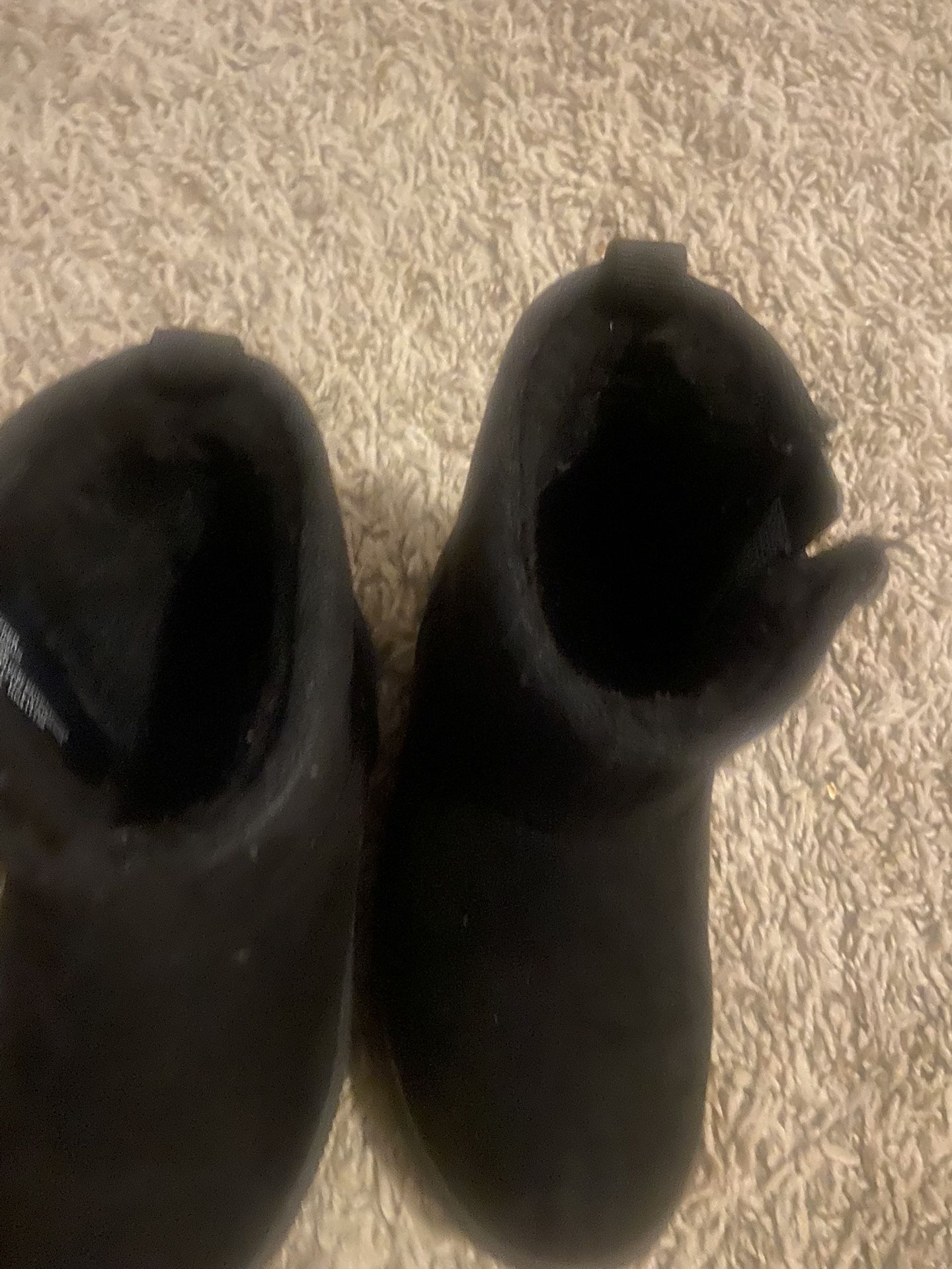 Black Boots Size 9 Toddler