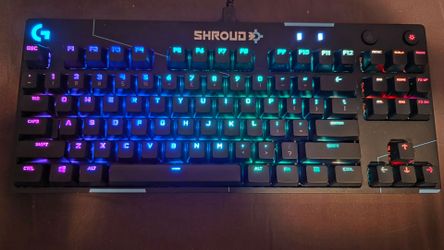 Logitech G Pro TKL Shroud Edition Mechanical Gaming Keyboard - RGB