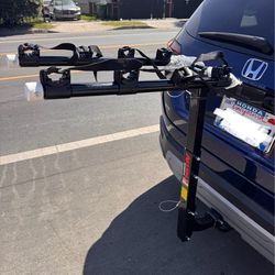4 Bike rack, hitch bike carrier fits up to 4 bikes car bike holder brand new more than one available porta bicicletas para carro