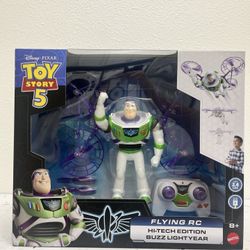 Mattel Disney Pixar Toy Story 5 Flying RC Buzz Lightyear Drone Hi-Tech NEW