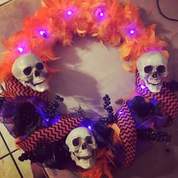 Halloween wreath