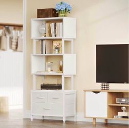 Brand New 7-Tier Bookshelf w/ Drawers