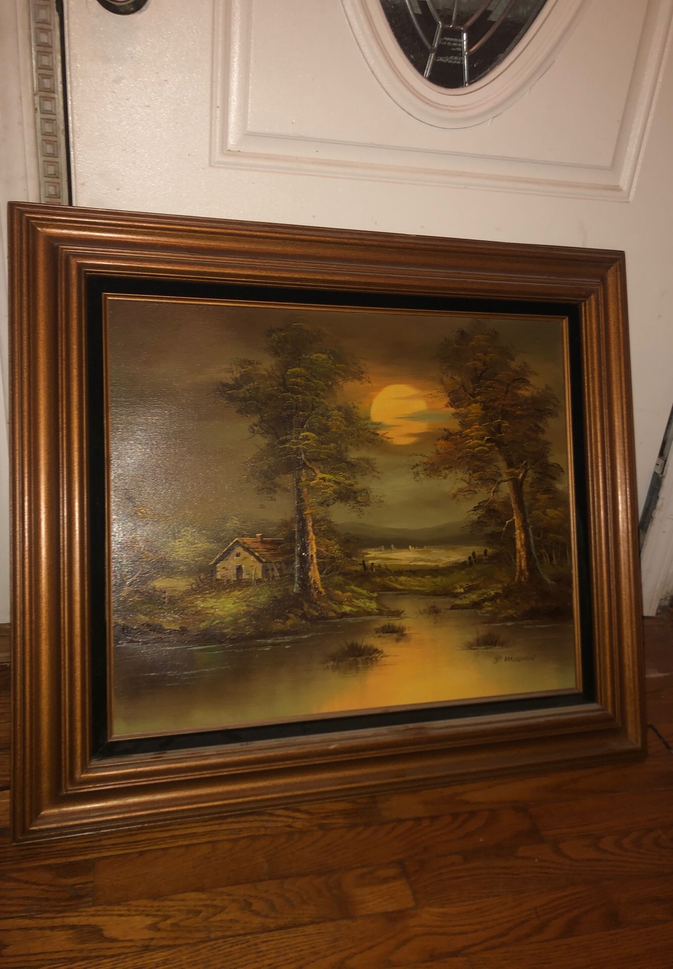 J. KINGMAN OIL PAINTING ORIGINAL