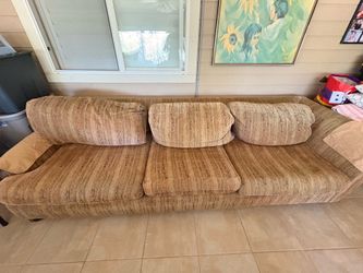 Large sofa brown