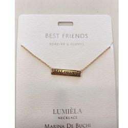 Lumiela Gold Best Friends Necklace 