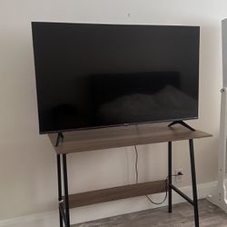 55-inch 4K Smart TV with Table Works As TV Stand