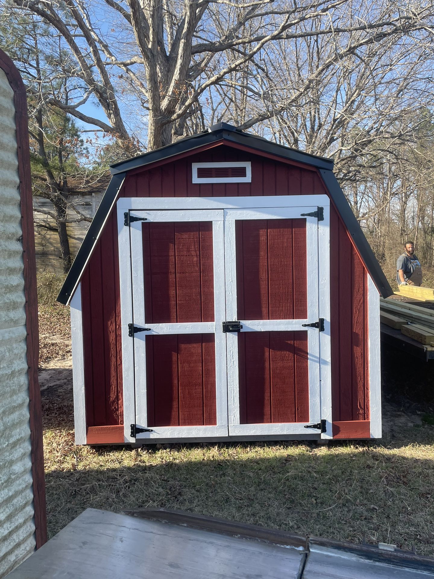 8 X 12 Red Barn