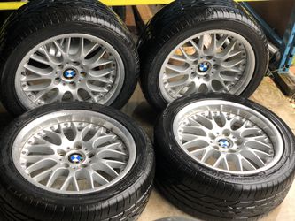 BBS style 42 17” wheels and tires