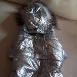 Dog Cat Pet Ski Jacket, Detachable Hoody