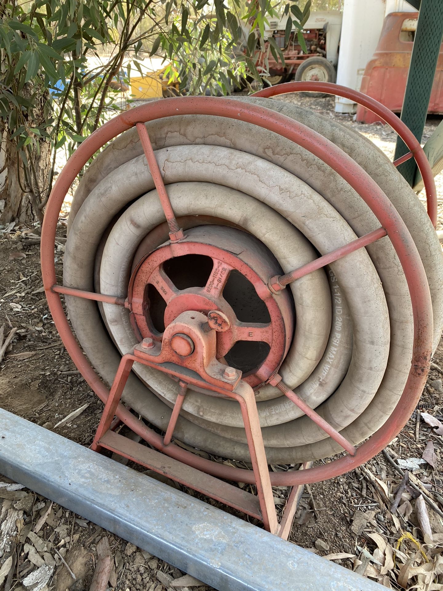 Fire Hose And Reel