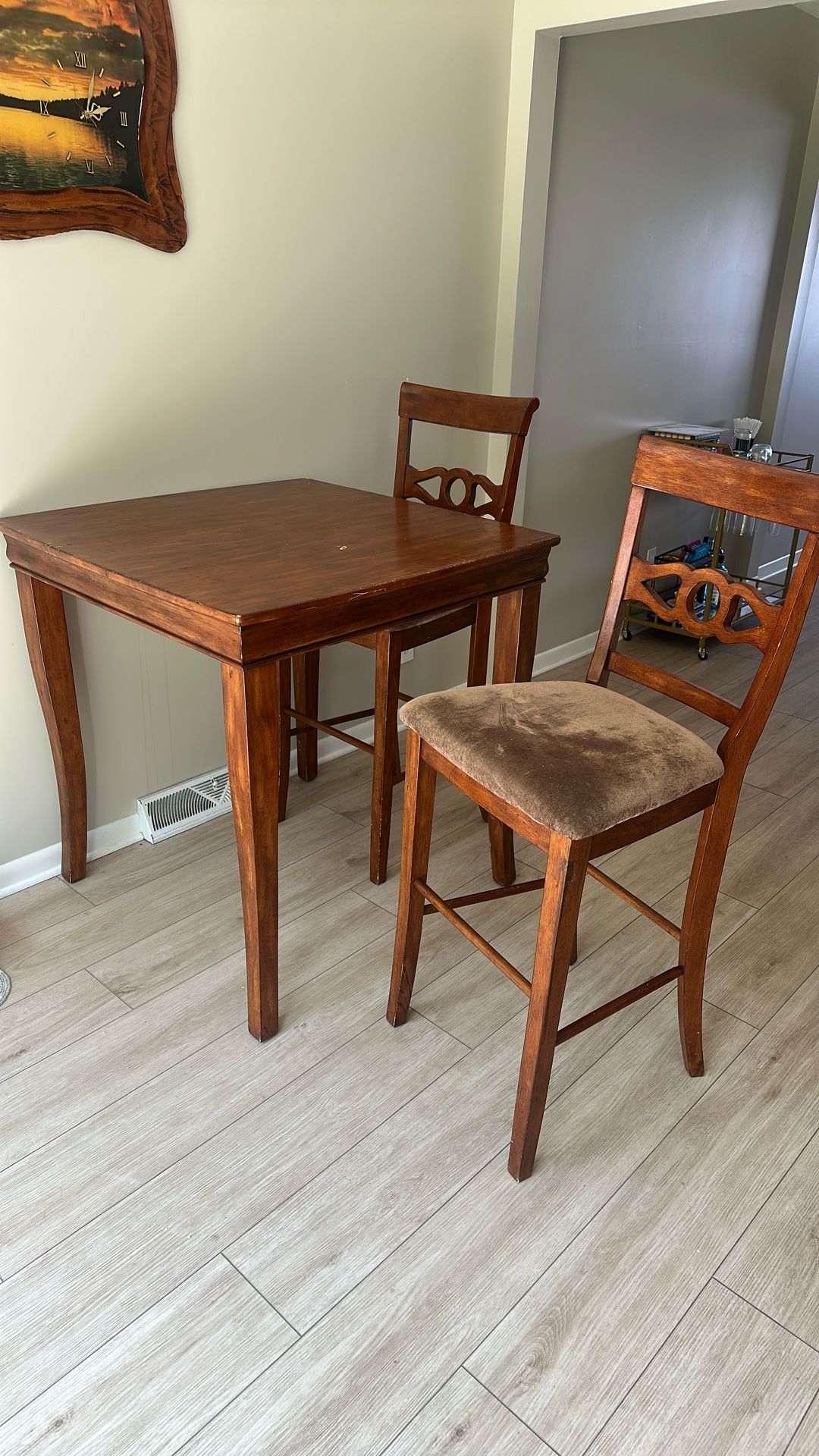 Dinning Table And 2 Chairs
