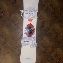 Salomon Snowboard With Bindings