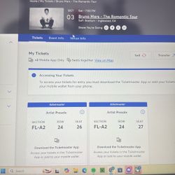 Bruno Mars Tickets