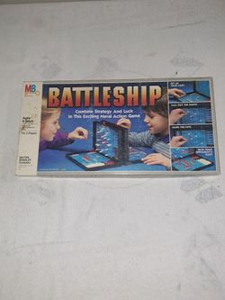 Vintage 1984 Battleship Naval Combat Game In Excellent New Condition (Is Complete Nothing Missing)