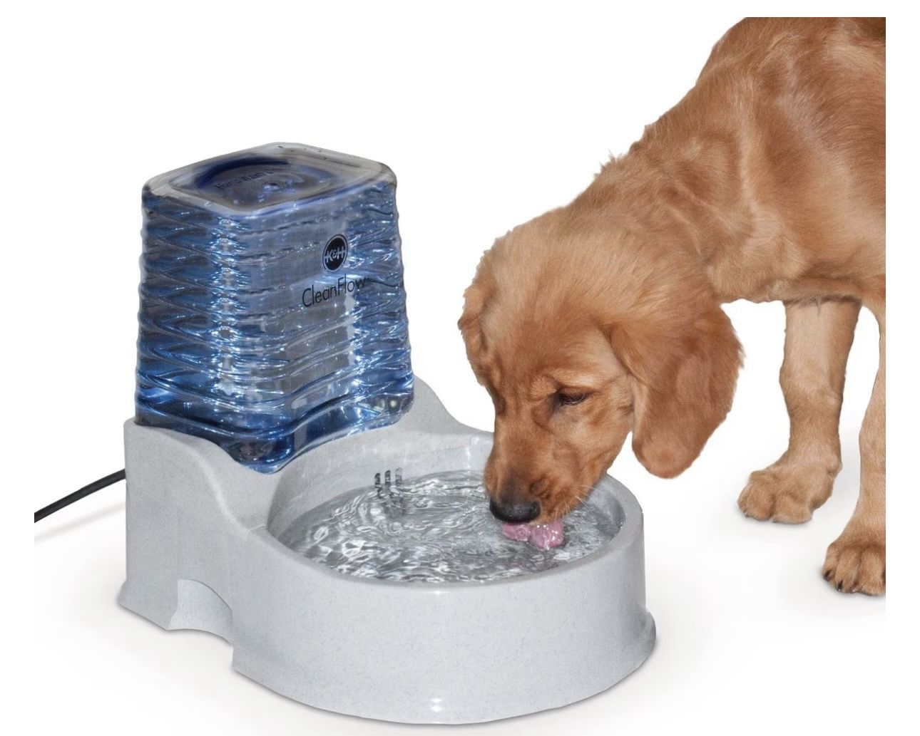 Clean Flow Filtered Water Pet Bowl - Hold 2gallon Of Water