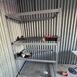 Heavy Duty, 4000IBS, Adjustable, Storage, Shelving Unit