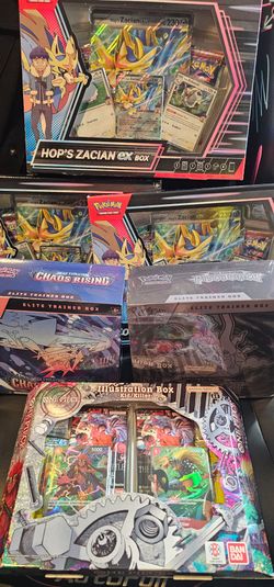 Pokemon Pitch Black, Chaos Rising, Hop's Zacian Ex