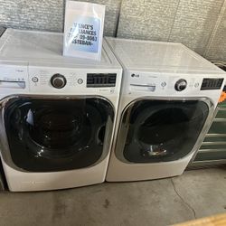 29 Inches Wide Lg Washer And Gas Dryer 