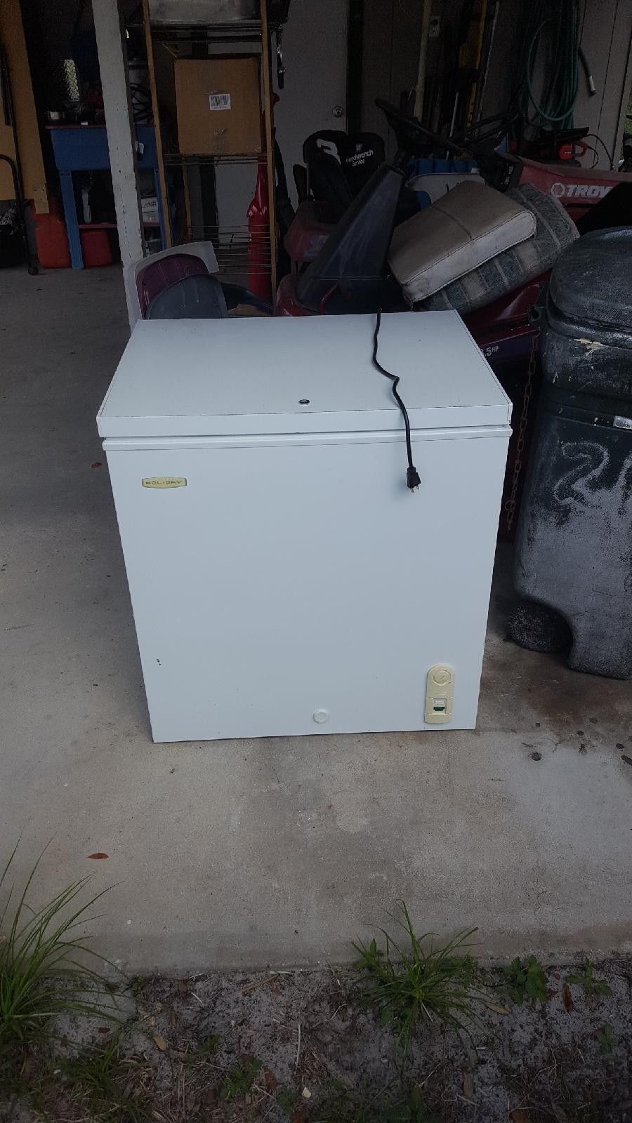 Small chest freezer