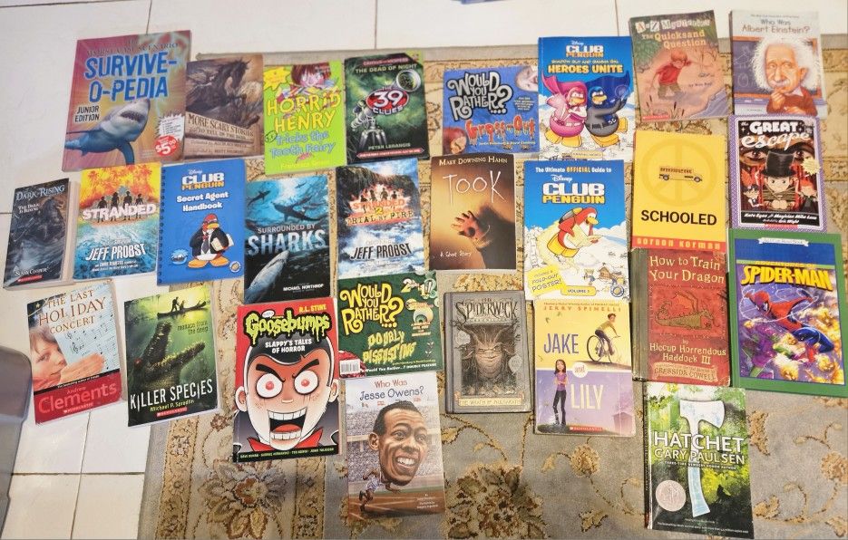 Kids/Middle School/ Teen Novels/ Chapter Books