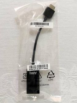 Brand New Lenovo ThinkPad Ethernet Extension Adapter Gen 2 For Laptops
