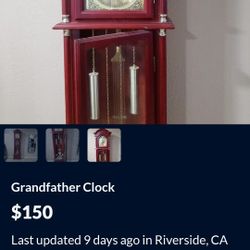 Curio Shelves and Clock