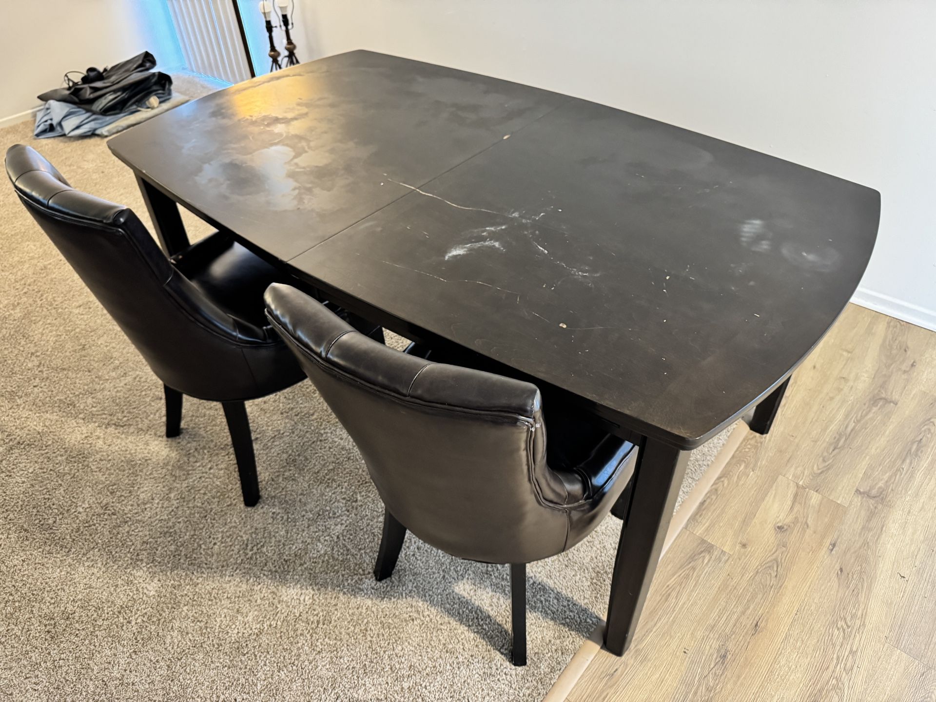 Free Dining Table And 2 Chairs