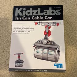 Kidzlabs Tin Can Cable Car
