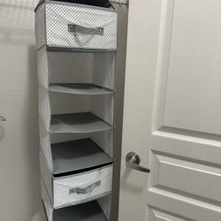 Hanging Closet Organizer with Drawers