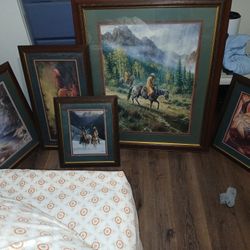 Home Decor Paintings Of Hourses