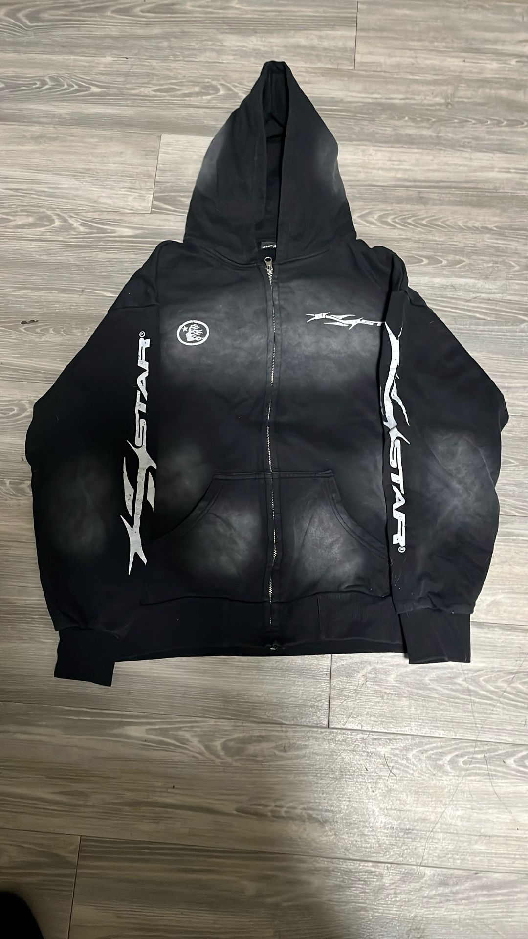 Rep Hellstar Black Hoodie Size Large
