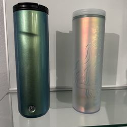 2 Starbucks Tumblers